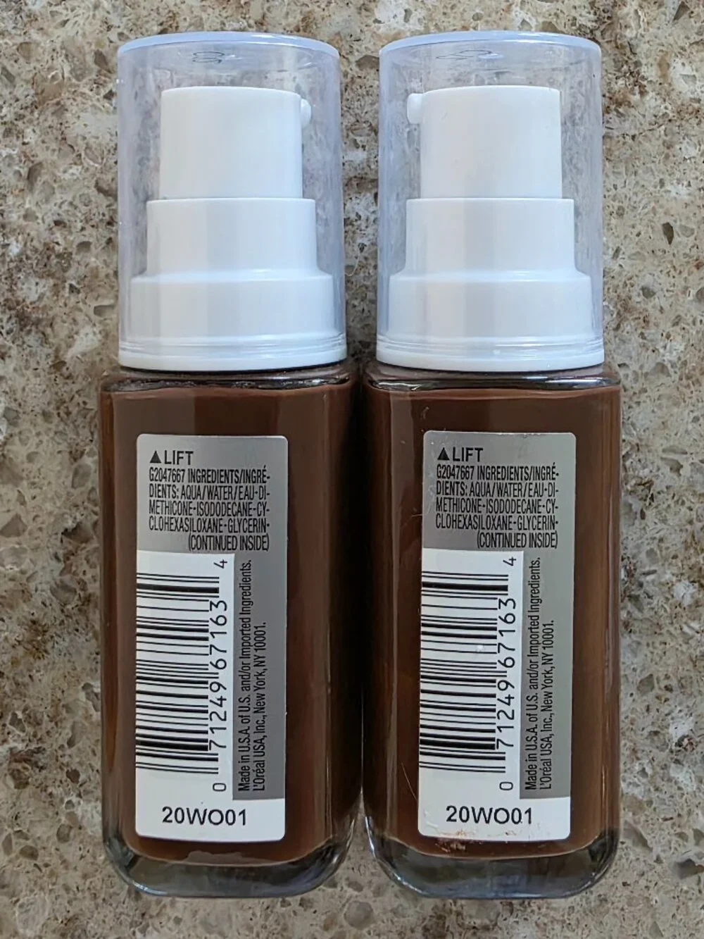 L'Oréal True Match Foundation C12 Cool Deep Bundle of 2 New